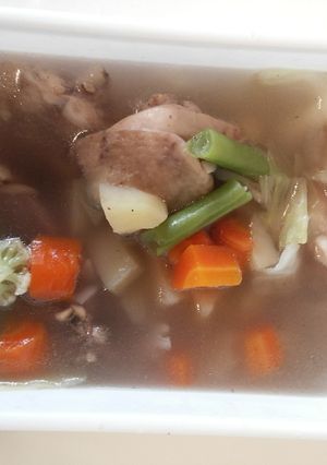 Foto resep Sop simple tanpa tumis2