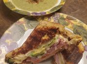 A picture of panini sandwich