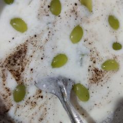 Angoor (grapes) ka raita A picture of Angoor (grapes) ka raita.