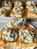 Chicken Spinach n Mushroom Pie