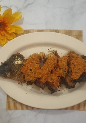 Foto resep Ikan Mas Natinombur Bumbu Andaliman Asli Batak