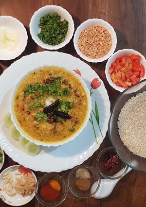 A picture of Dal Khichadi.