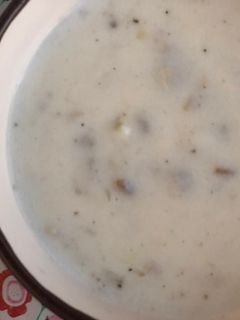 صورة لوصفة شوربة الفطر