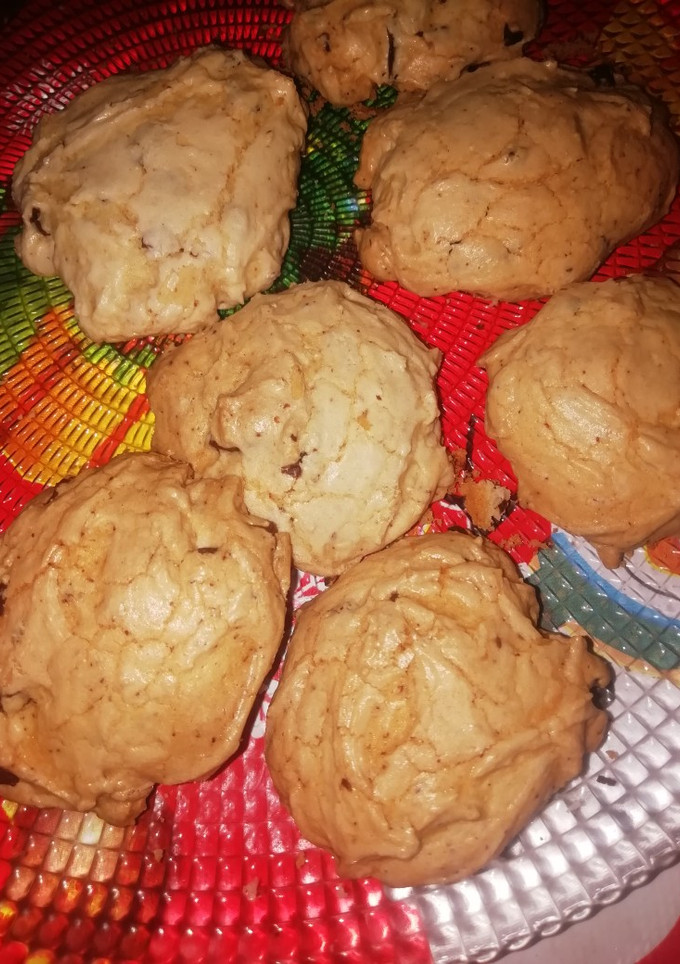 Una foto de Galletas con pipitas de chocolate