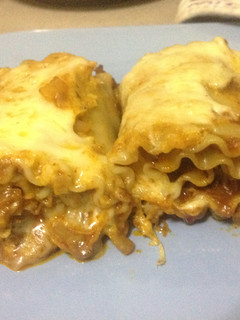 A picture of Lasagna Rolls.