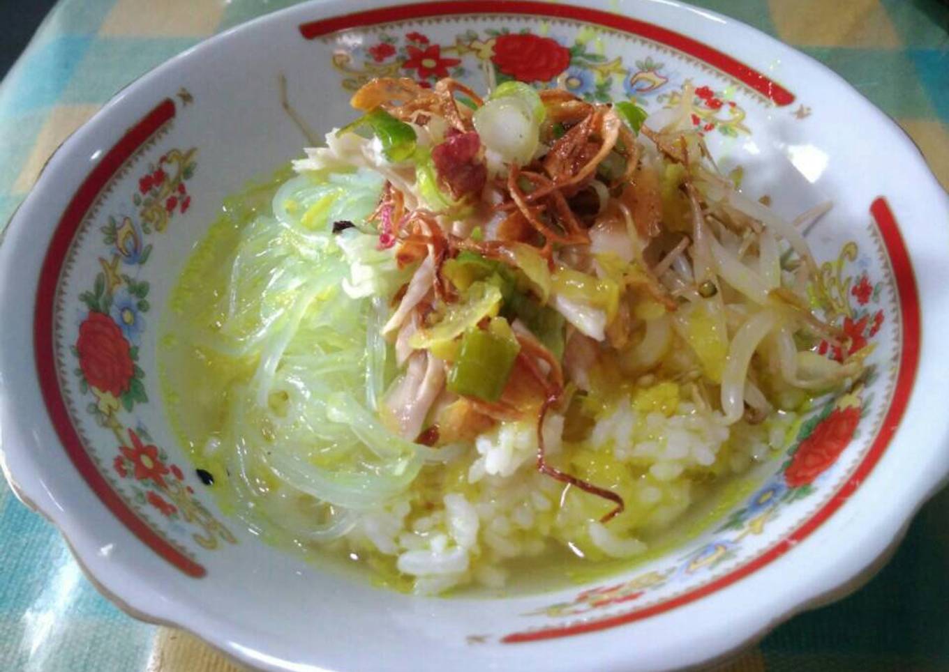 Soto ayam sederhana