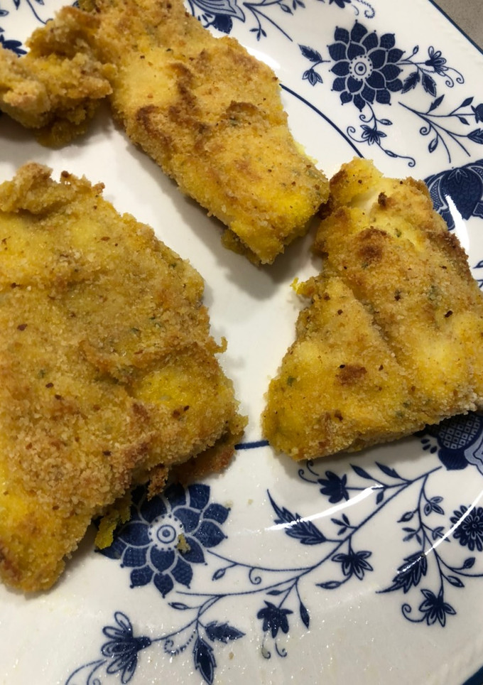 Una foto de Merluza rebozada en airfryer