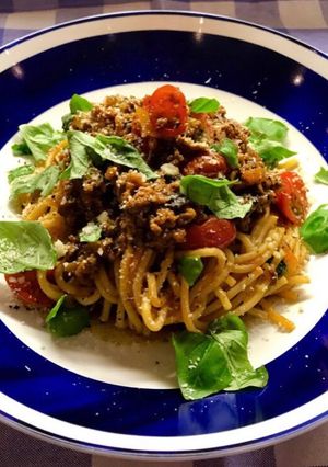 A picture of Emily’s Bolognese.