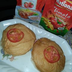 A picture of Tea time burger.