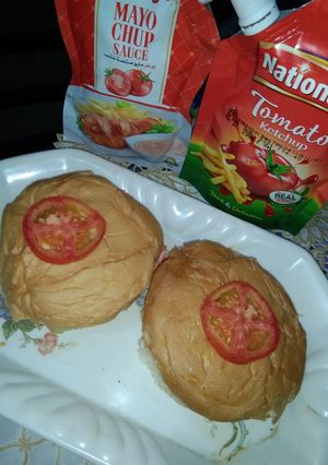 A picture of Tea time burger.