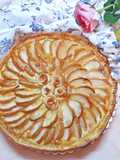 Tartă frangipane cu pere