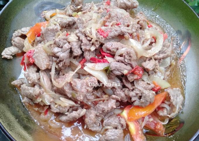 Oseng Daging Sapi