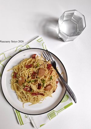 Foto resep Pasta Aglio e Olio