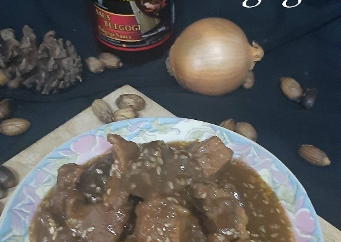 Daging Sapi saos Bulgogi