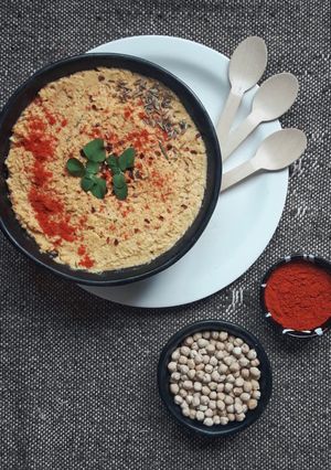Una foto de Hummus