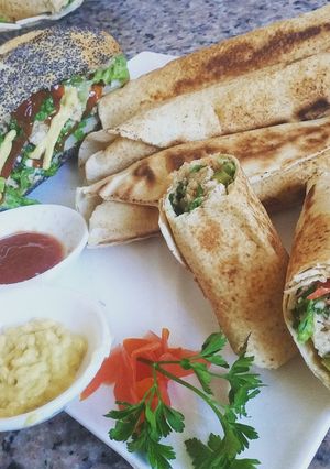 A picture of Chicken Shawarma.