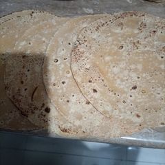 A picture of Half done Frozen rotyaan.