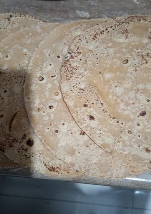 A picture of Half done Frozen rotyaan.