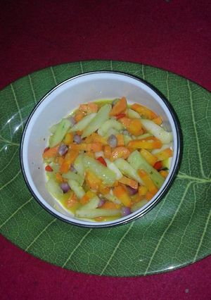 Foto resep Acar sayur nano" (timun wortel)