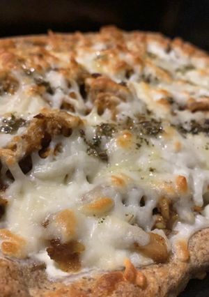 صورة لوصفة فيلي تشيكن بيتزا 😋 كيتو