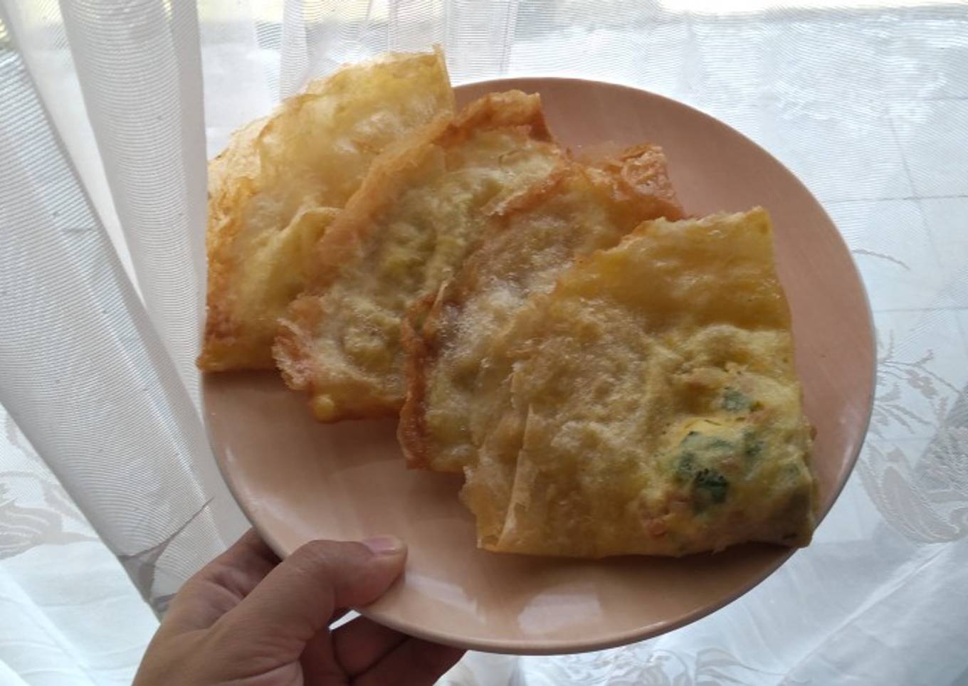 Egg and Sausage Fritters