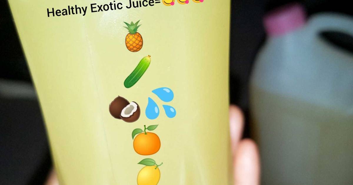 Healthy Exotic Juice Recipe by Amatulghaniy Cookpad