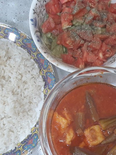 عکسی از دستور خورشت بامیه