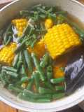 Brambang salam kacang panjang