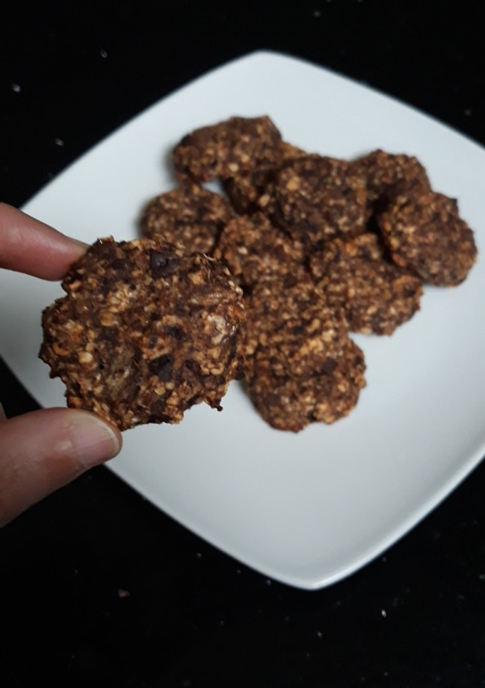 Una foto de Galletas de plátano y avena