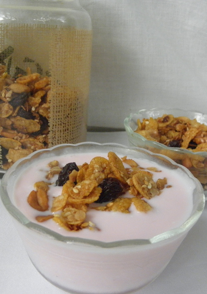Una foto de Granola casera en horno u olla essen