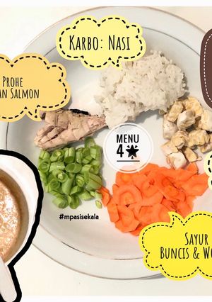 Foto resep Mpasi 6 bulan Menu 4 bintang