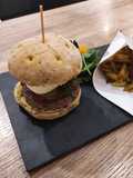 Focaccia burger