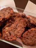 Cookies cioccolato e anacardi