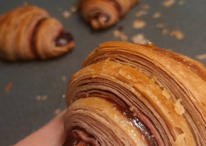 Croissants à la framboise