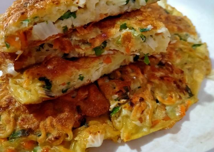 Resep 27. Omelette mie, Lezat Sekali