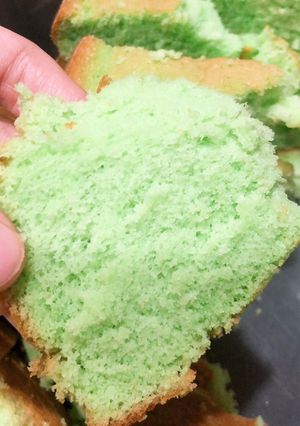 Foto resep Bolu / chiffon pandan santan