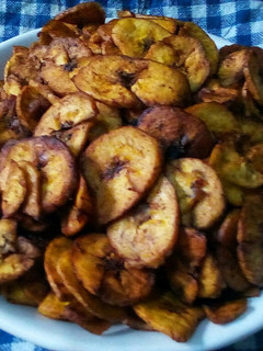 A picture of Fried Peppered Plantain.