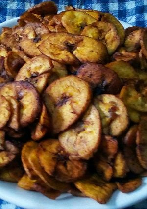 A picture of Fried Peppered Plantain.