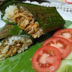 รูปของ Nasi bakar ayam pedas