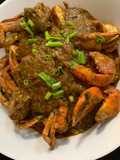 Crab masala