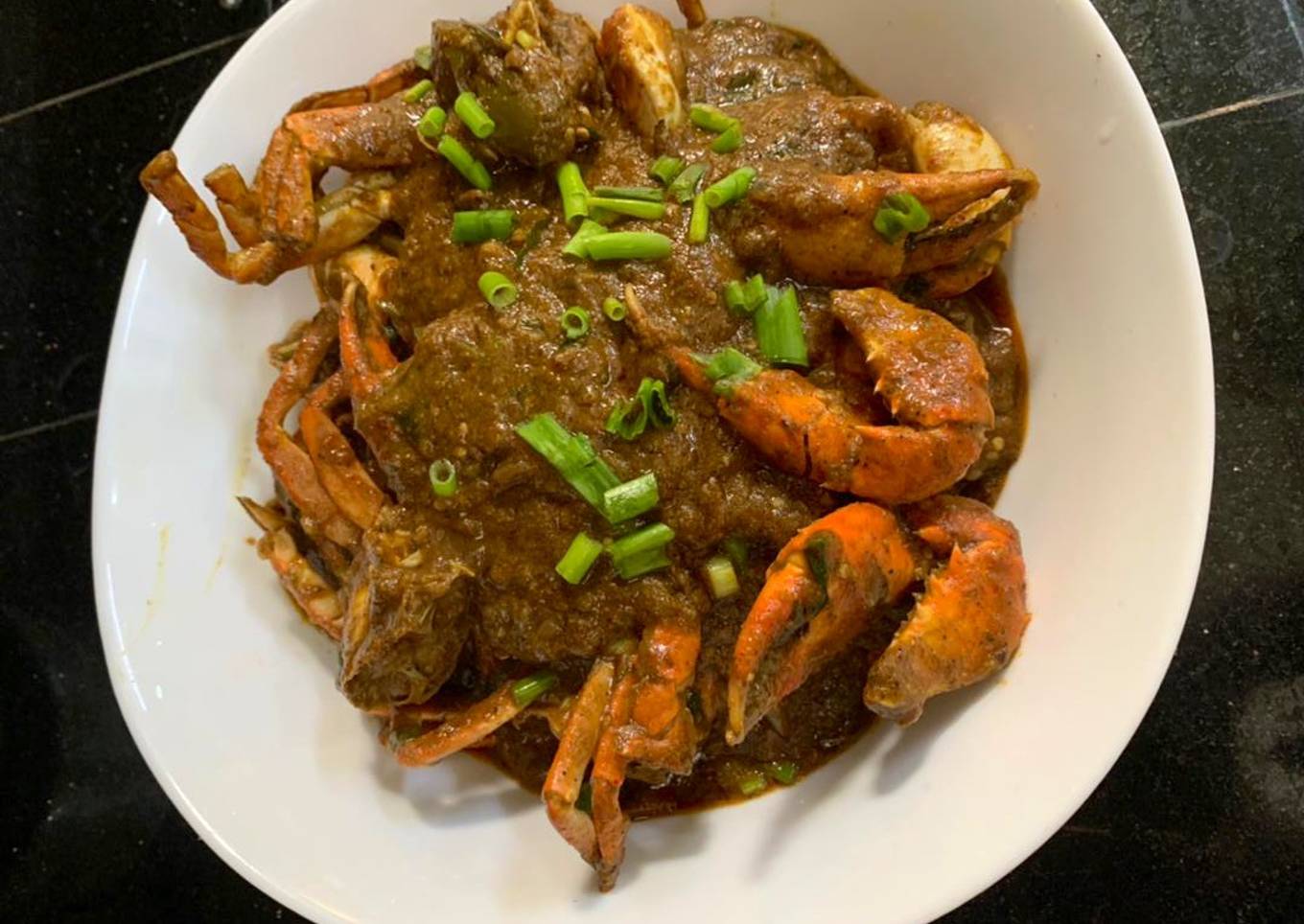 Crab masala