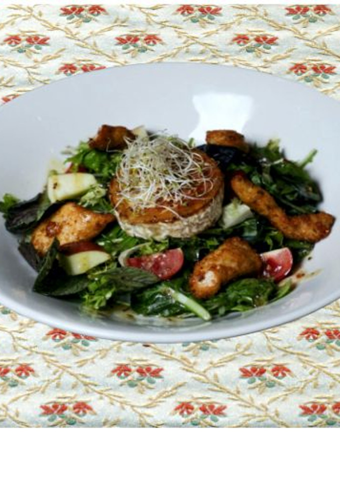 Una foto de Pollo Crujiente para Ensaladas
