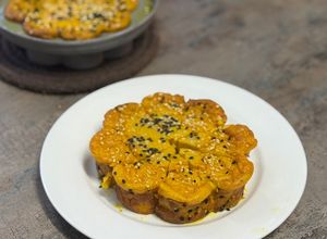 Gambar Kuih bakar labu kuning