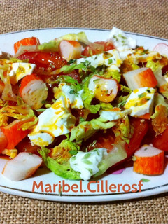 Una foto de Ensalada fresca y sana