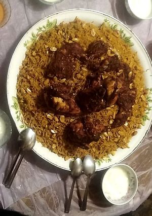 صورة لوصفة الكبسة