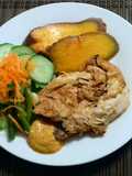 Pavita al Horno con Jugo de Limón