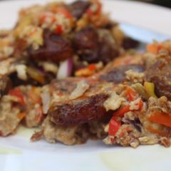A picture of Plantain fritata.
