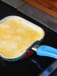 Una foto de Tortilla francesa cuadrada