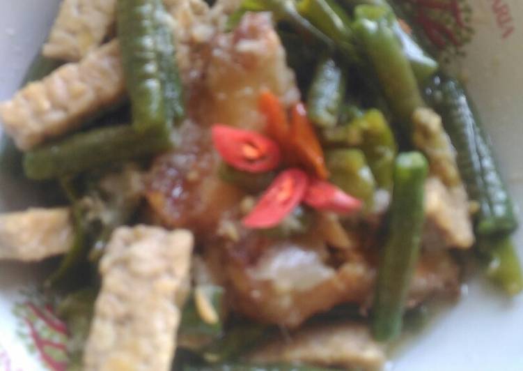 Resep Tumis Mangut Kacang Panjang, Bikin Ngiler