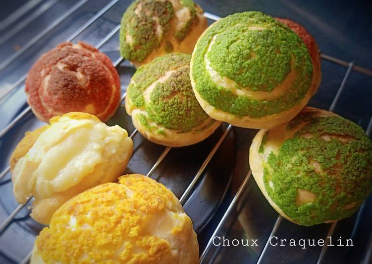 Choux Craquelin (Sus Jepang)